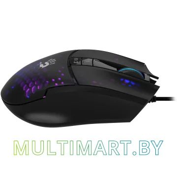 Игровая мышь A4Tech Bloody L65 Max (черный/фиолетовый) картинка 4